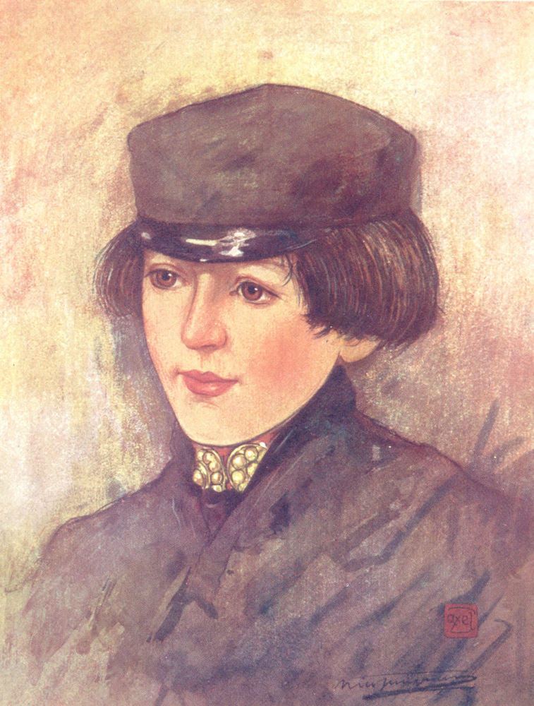 NETHERLANDS. North Brabant. A boy of Goes 1904 old antique print picture